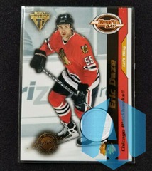 2000-01 Titanium Draft Day Edition Blackhawks Jersey #17 Eric Daze 0783/1020
